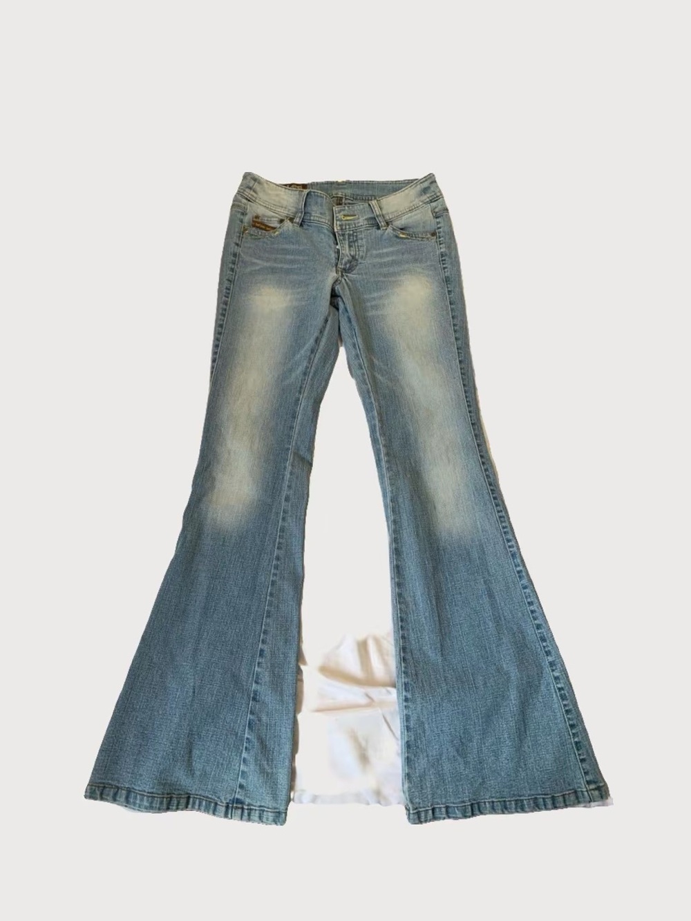 Y2k Vintage Lee Light Wash Flare Jeans
